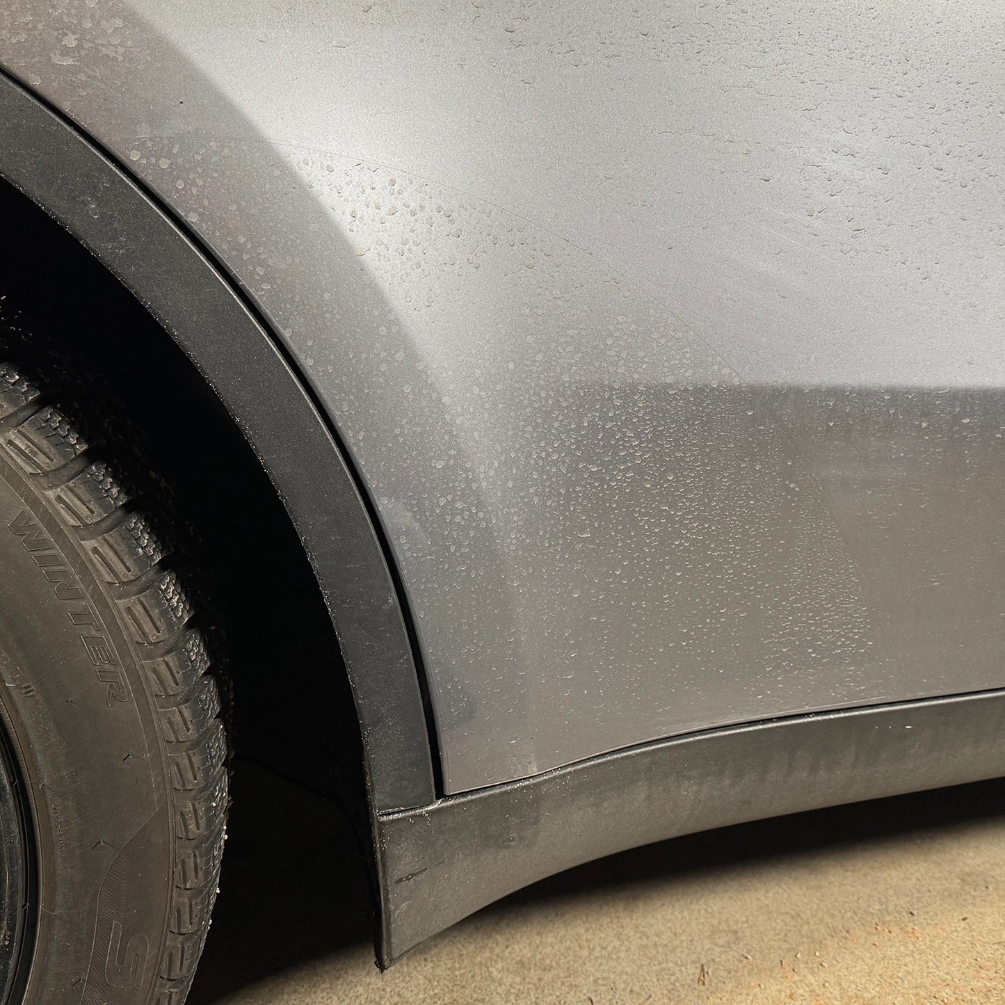 Model Y "Juniper" Sidekit small – Pre-Cut DIY Paint Protection Film PPF for the rear Door Area