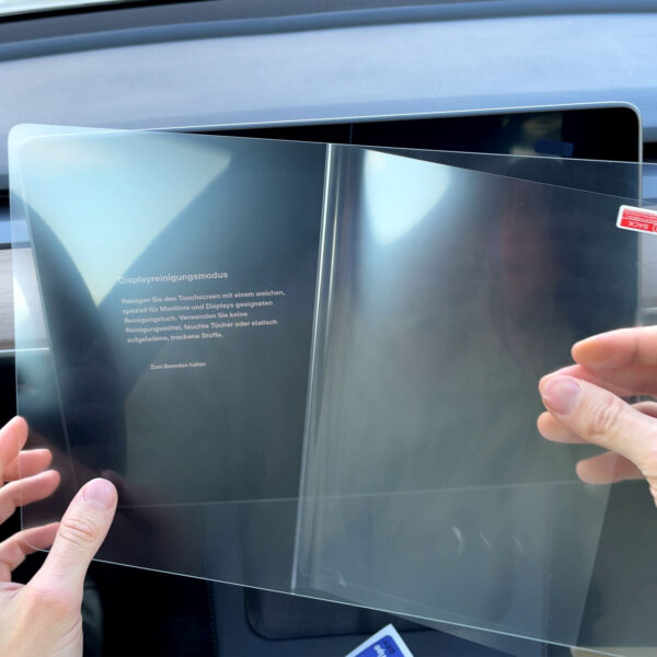 upscreen Hybrid Glass Mat Premium Protection d'écran en verre pour Tesla  Model 3 8 2024 (Affichage arrière)